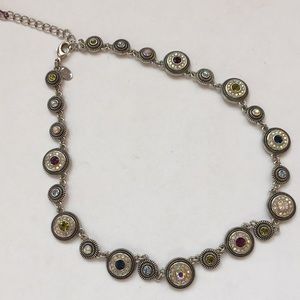 LIA SOPHIA JEWELED NECKLACE NWOT